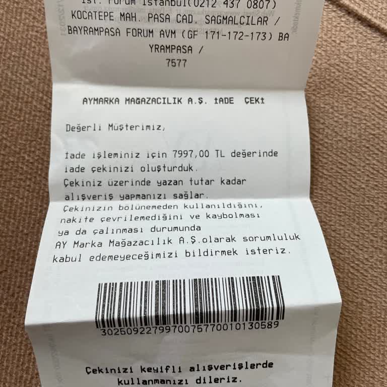 İade Çekini Kullanamama Sorunu Ve Yapı Kredi'nin Yetersizliği