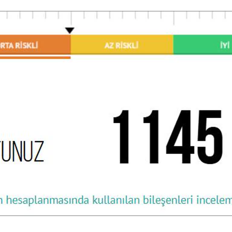 Findeks Kredi Puanı Yanlış Gruplandırma Sorunu
