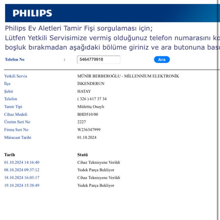 Teknosa'dan Alınan Saç Kurutma Makinesi Hala Gelmedi