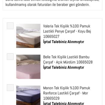 İptal Edilen Sipariş Ve İade Sorunu