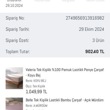 İptal Edilen Sipariş Ve İade Sorunu