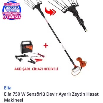 Elia Zeytin Hasat Makinesi Fiyat Farkı Şaşkınlığı