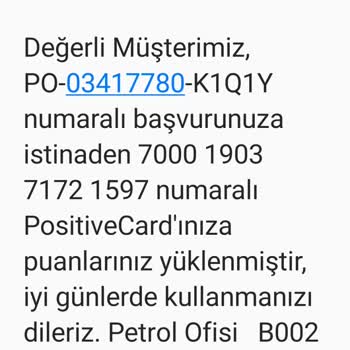 Petrol Ofisi Puan Kullanımında Sorun