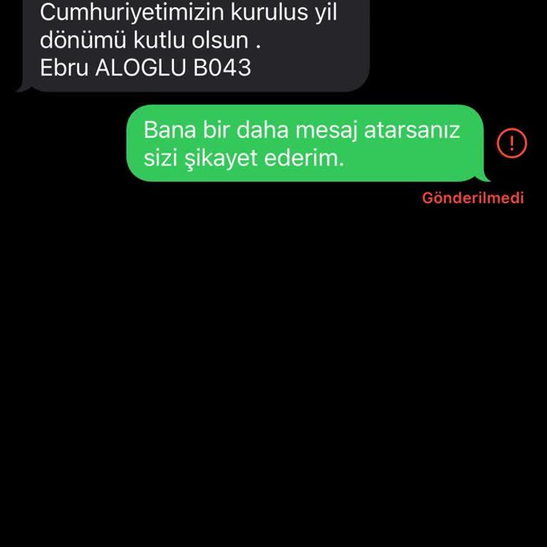 Ebru Aloğlu Kaş Tasarımı Sürekli SMS Atarak Beni Rahatsız Ediyorlar!