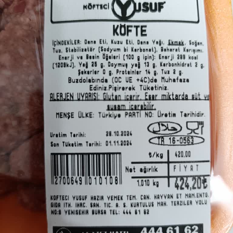 Migros Yemek Uygulamasında İade Sorunu