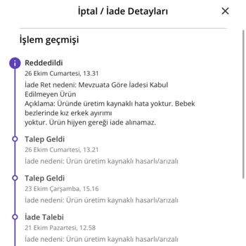 Yanlış Ürün Ve İade Sorunu
