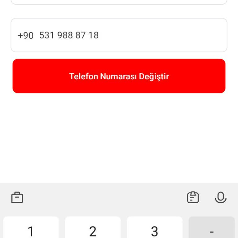 Telefon Numaramı Değiştiremiyorum, Paramı Çekemiyorum