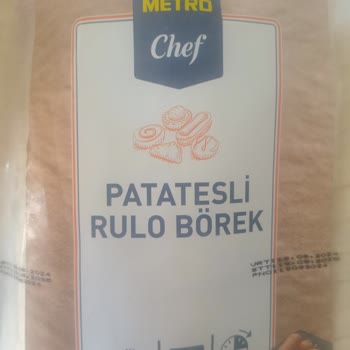 Metrochef Böreğinde Hijyen Sorunu