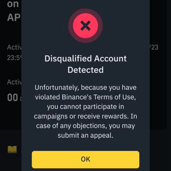 Binance Web3 Hesabım Askıya Alındı: Acil Çözüm Bekliyorum