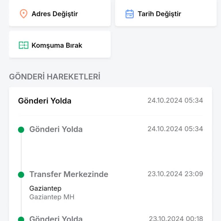 Kargo Gecikmesi Ve Bilgi Eksikliği