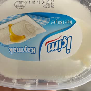 İçim Marka Kaymakta Plastik Koku Şoku