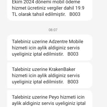 Vodafone Pay Üyeliği Hakkında Bilgilendirilmeden Kesilen Ücretler