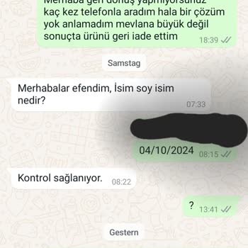 İade Sürecinde Engellenen Müşteri