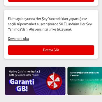 Vodafone Premium Üyelik Hayal Kırıklığı
