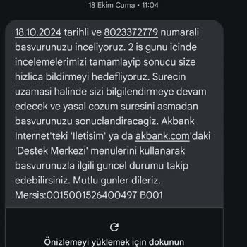 Akbank'ta Bilgim Dışında Borçlandırma Sorunu