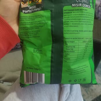 Ağır Yağ Kokusu Ve Tadıyla Hayal Kırıklığı Yaratan Mısır Çerezi