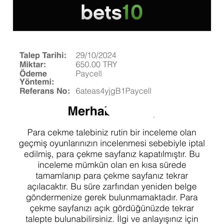 Kazandığım Paranın Ödenmemesi