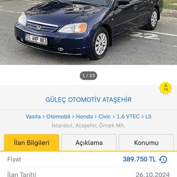 Güleç Otomotiv'de Yanıltıcı Araç Bilgisi!