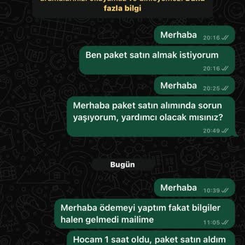 WhatsApp Ve E-posta Destek Eksikliği: Hizmet Alamama Sorunu