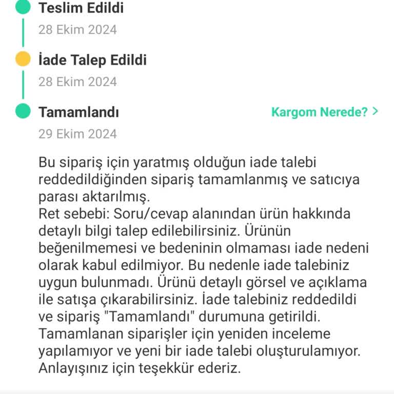 Yanlış Ölçüler Ve Yırtık Ceket Mağduriyeti