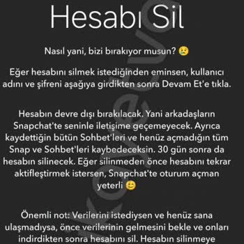 Snapchat Hesap Silme Sorunu: İşlemler Başarısız Oluyor