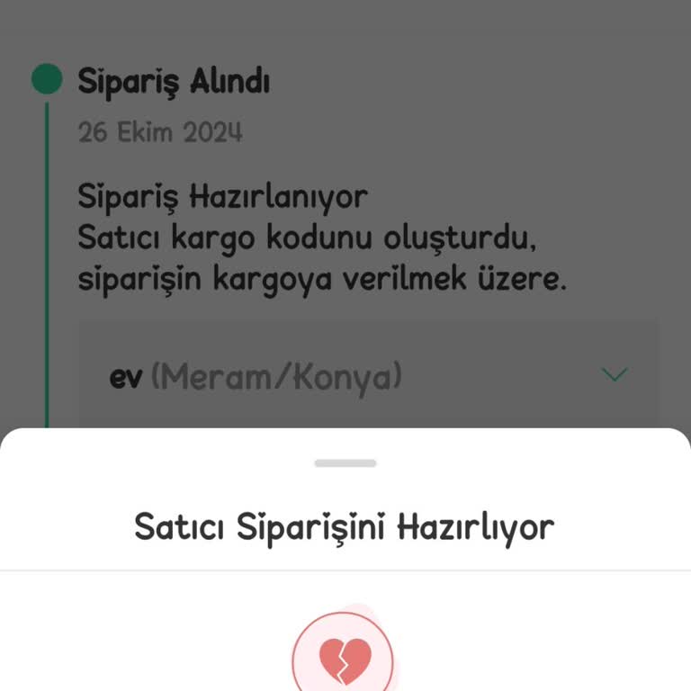 Yanlış Ürün Ve İptal Sorunları