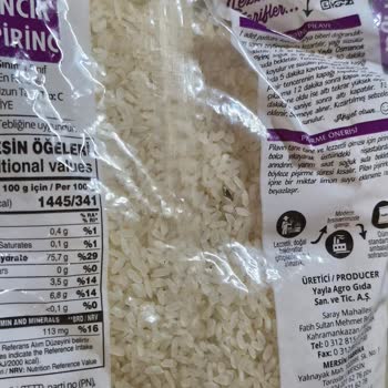 Yayla Pirinç Paketinde Kurtçuk Ve Güve Sorunu