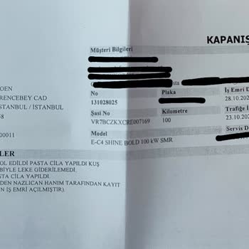 Citroen Sıfır Araçta Beklenmedik Kusurlar Ve Yetersiz Servis Hizmeti!