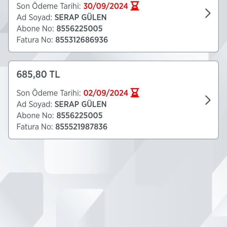 Ödenen Fatura Borç Olarak Görünüyor!