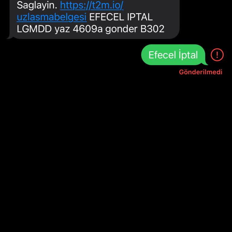 Yanıltıcı Mesajlarla Karşı Karşıya Kaldım