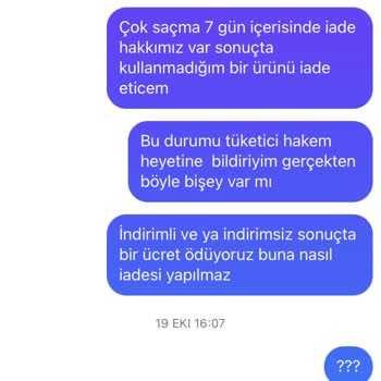 İade Sürecindeki Zorluklar Ve İletişim Eksikliği