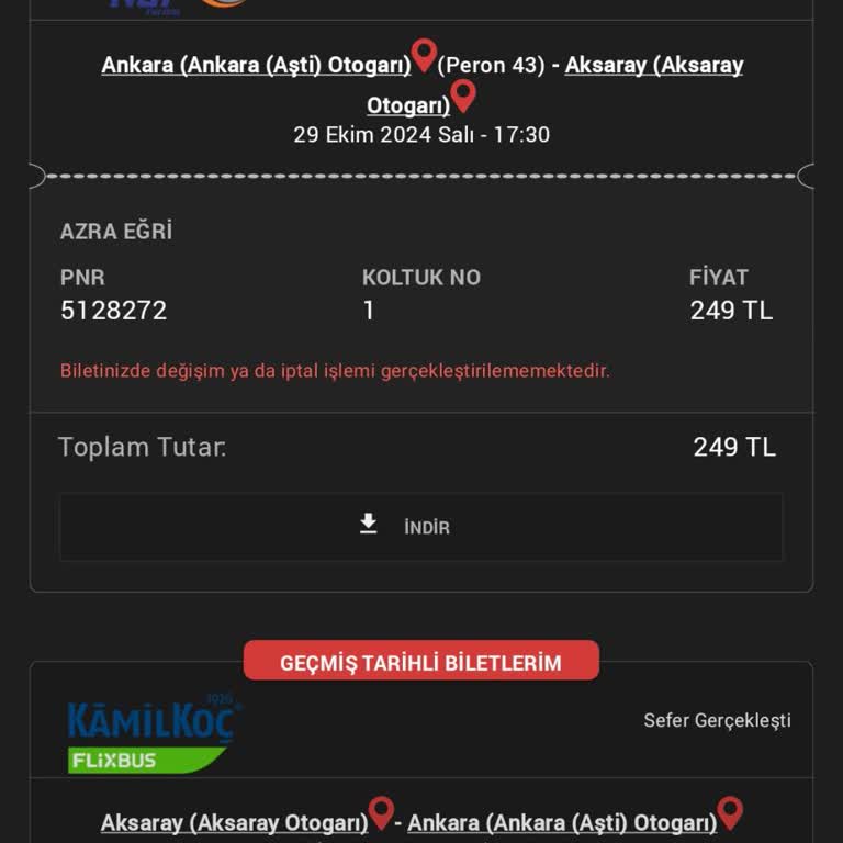 Yanlış Peron Bilgisi Ve İlgisiz Muavin