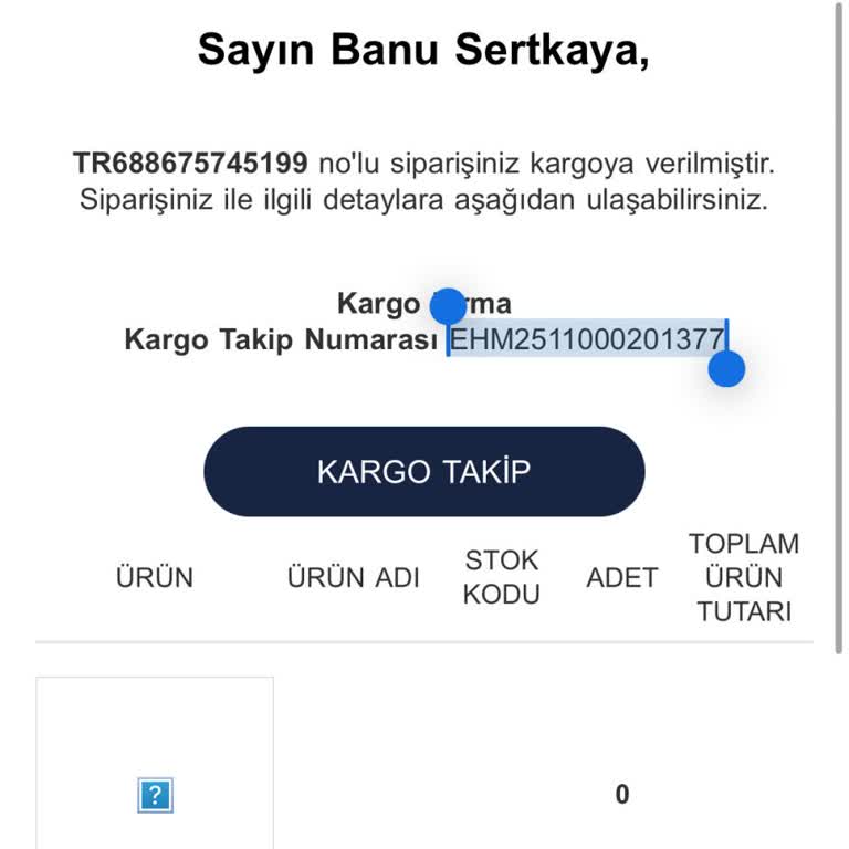 Teslim Edilmeyen Sipariş Ve Geciken Para İadesi