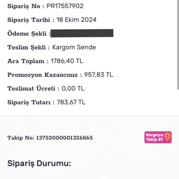 Kargom Teslim Edilmeden İade Edildi!