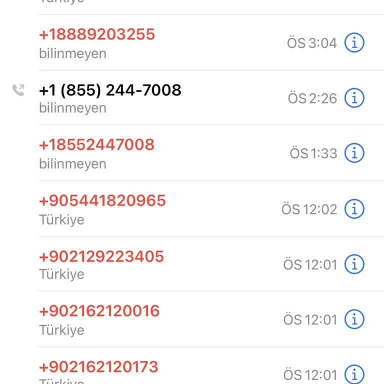 Sürekli Aramalarla Rahatsız Ediliyorum