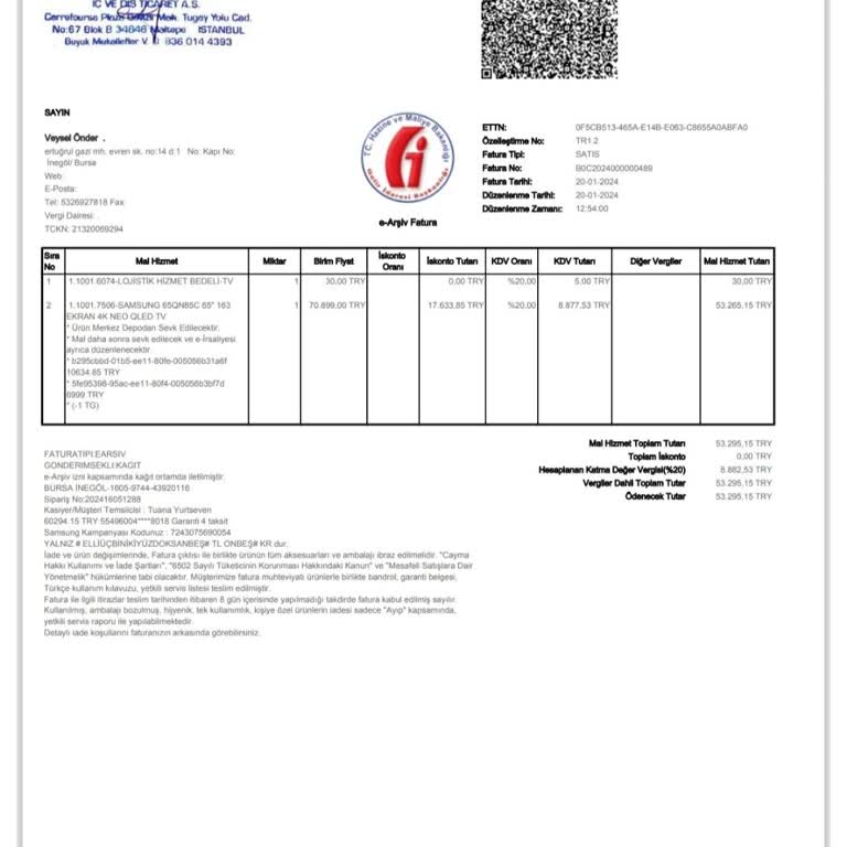 Samsung Televizyonumda Yaşadığım Sorun Ve Müşteri Hizmetleri Deneyimim
