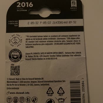 Sıfır Paket Duracell Pillerin Bozuk Çıkması