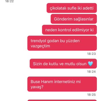 Eksik Sipariş Ve İletişim Sorunları