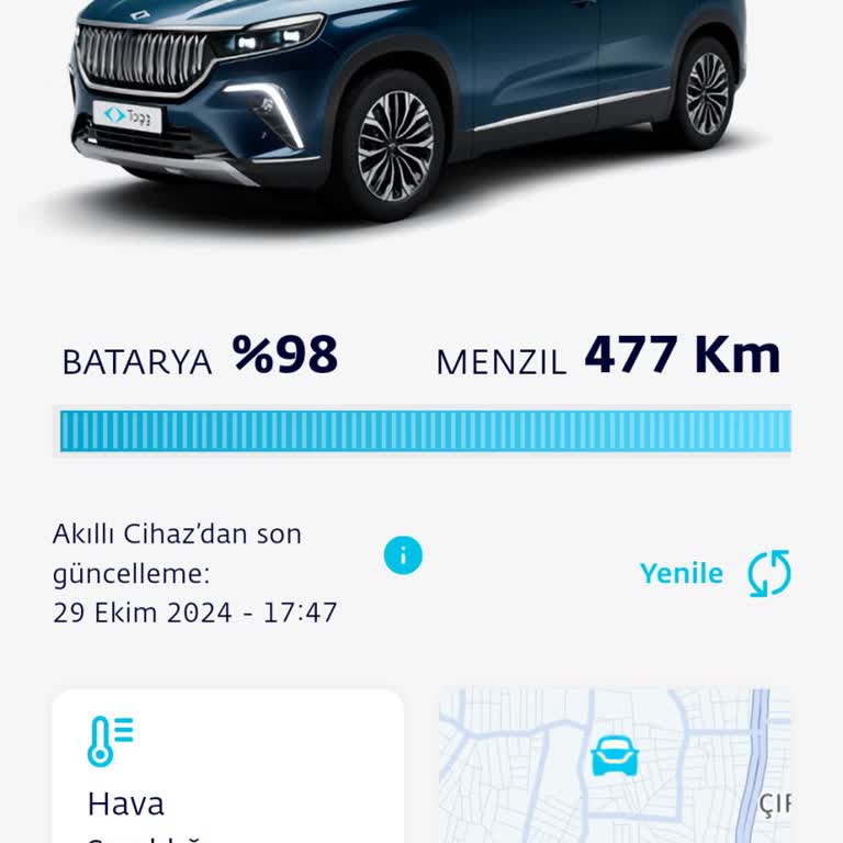 Togg Araçlarında Yazılım Güncellemesi Sorunu