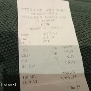 Tudors Mağazasındaki Değişim Sorunu