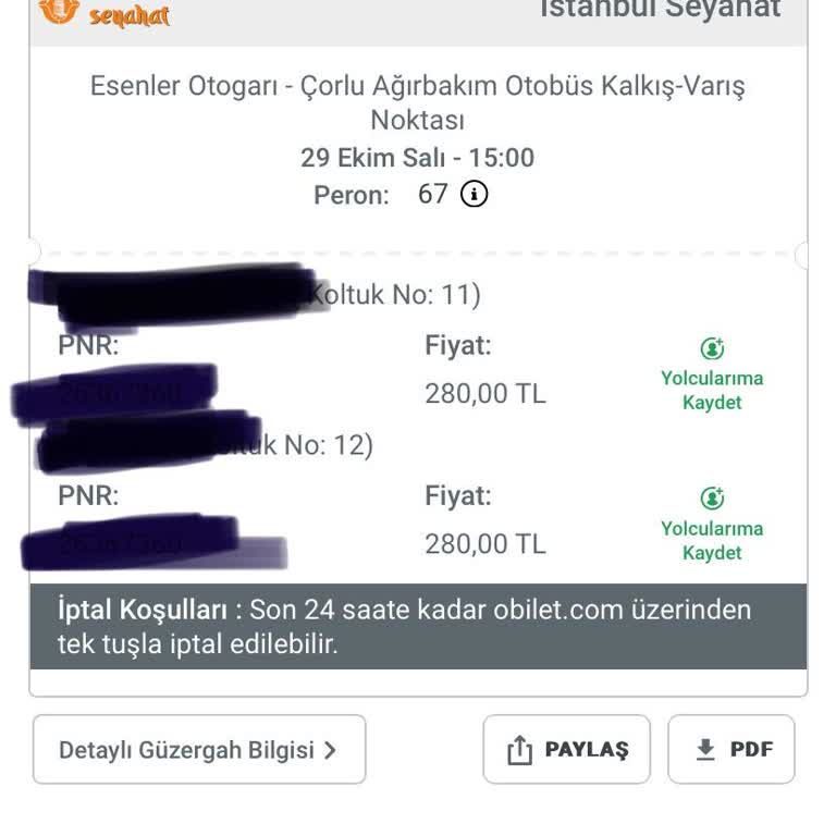 İstanbul Seyahat İle Bilet İptal Ve Değişim Sorunu