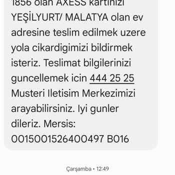 Kredi Kartı Teslimatında Süregelen Sorun Ve Müşteri Mağduriyeti