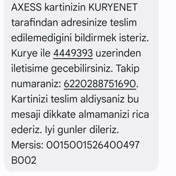 Kredi Kartı Teslimatında Süregelen Sorun Ve Müşteri Mağduriyeti