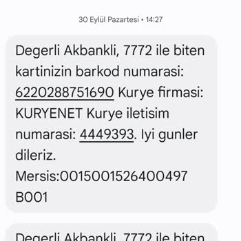 Kredi Kartı Teslimatında Süregelen Sorun Ve Müşteri Mağduriyeti