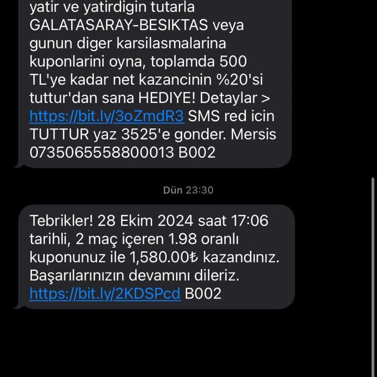 Kazandığım Kuponun Ödemesi Yapılmadı