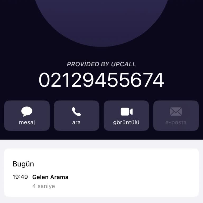 Bilinmeyen Numaradan Gelen Şüpheli Arama
