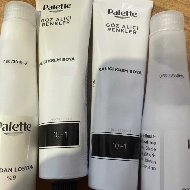 Palette Boyası: Saç Derisinde Yanma Ve Morarma Sorunu