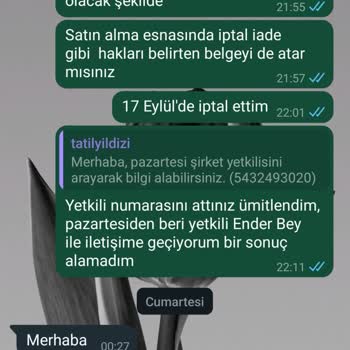 İptal Edilen Tatil İçin Alacak Mücadelesi: Tatil Yıldızı'ndan İade Bekleyişi