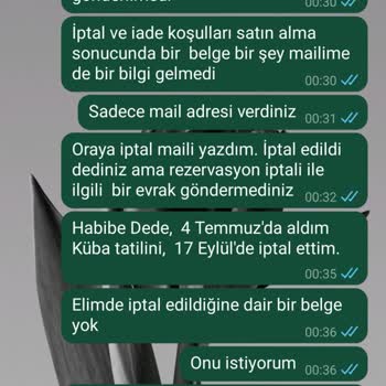 İptal Edilen Tatil İçin Alacak Mücadelesi: Tatil Yıldızı'ndan İade Bekleyişi