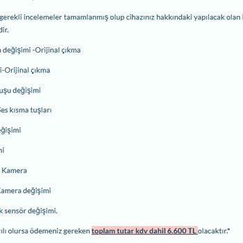 Fppro Firmasının Yüksek Tamir Ücretleri Ve Yanıltıcı Hizmeti